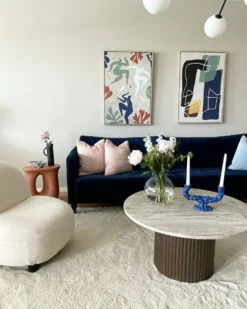 Lærred FRISA Abstrakt motiv 63 x 99 cm Multifarvet