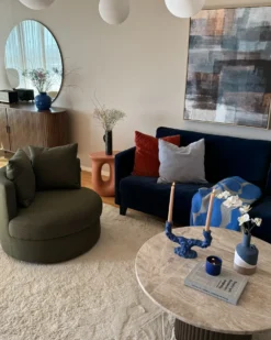 Lærred PULSANO Abstrakt motiv 83 x 103 cm Multifarvet
