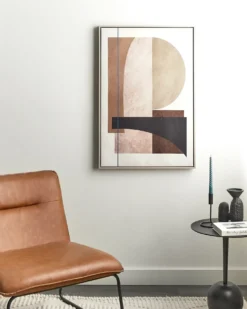 Lærred RUFFANO Abstrakt motiv 63 x 93 cm Multifarvet