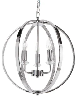 Lysekrone TENOIRO Metal Sølv