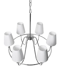Lysekrone YAMETHIN Metal Sølv