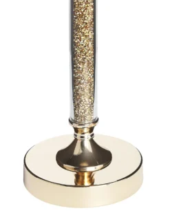 Lysestage ABBEVILLE Glas 41 cm Guld