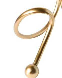 Lysestage AROUCA Metal 40 cm Guld