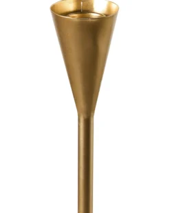 Lysestage AROUCA Metal 40 cm Guld