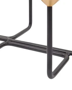 Lysestage BANGKA Metal 12 cm Sort