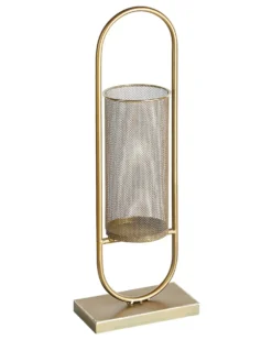 Lysestage BOHOL Metal 53 cm Guld