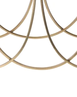 Lysestage BUARAN Metal 38 cm Guld