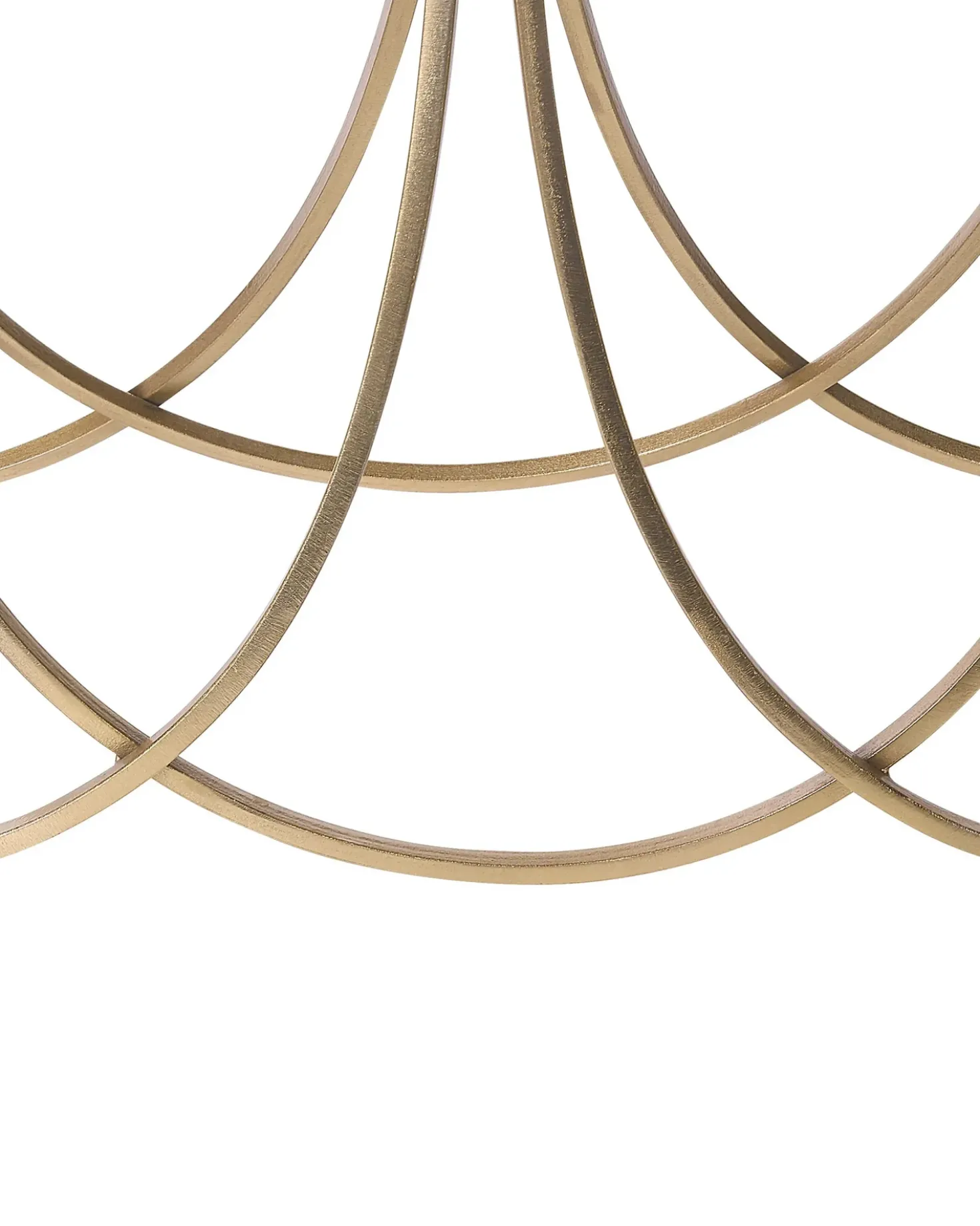 Lysestage BUARAN Metal 38 cm Guld