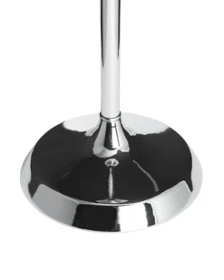 Lysestage COTUI Glas 58 cm Sølv