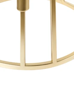 Lysestage TRAFARIA Metal 26 cm Guld