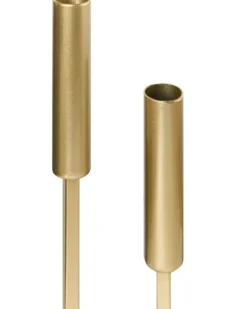 Lysestage TRAFARIA Metal 26 cm Guld