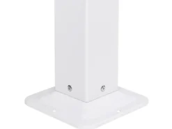 Lysthus FORNOLI Metal 296 cm 296 cm Hvid