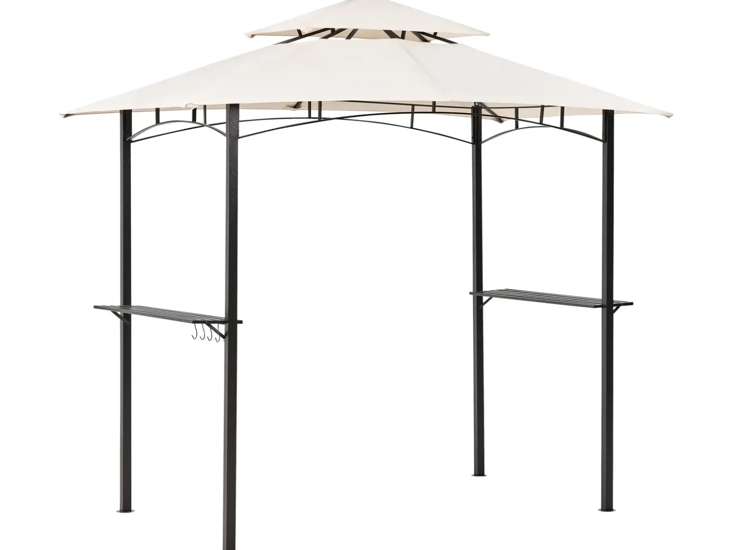 Lysthus NARO Metal 240 cm 148 cm Beige