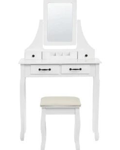 Makeup Bord RAYON Hvid