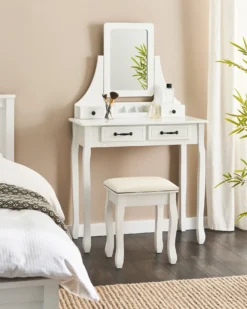 Makeup Bord RAYON Hvid