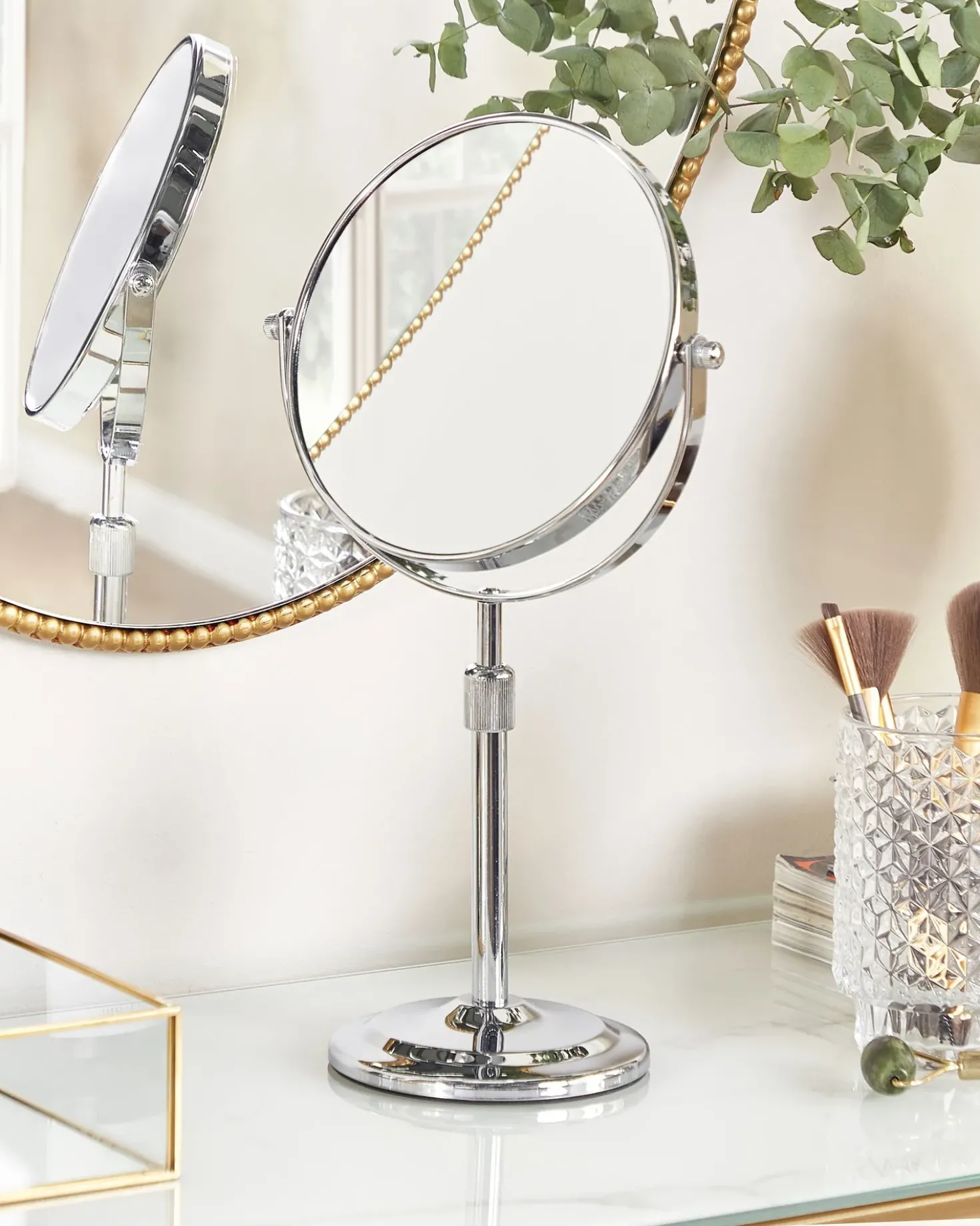 Makeup spejl AVEYRON Sølv