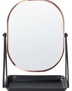 Makeup spejl CORREZE Rosa guld