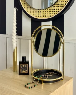 Makeup spejl INDRE Guld