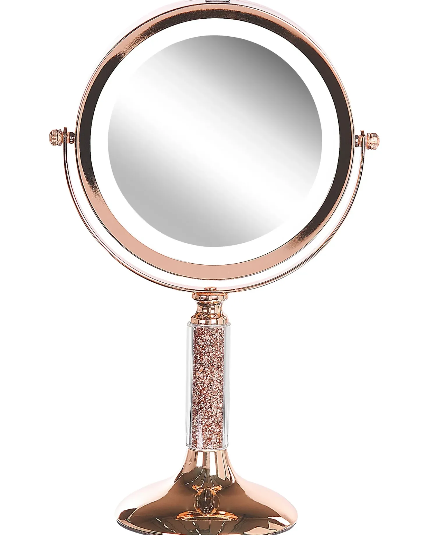 Makeup spejl LED BAIXAS Rosa guld