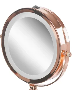 Makeup spejl LED BAIXAS Rosa guld