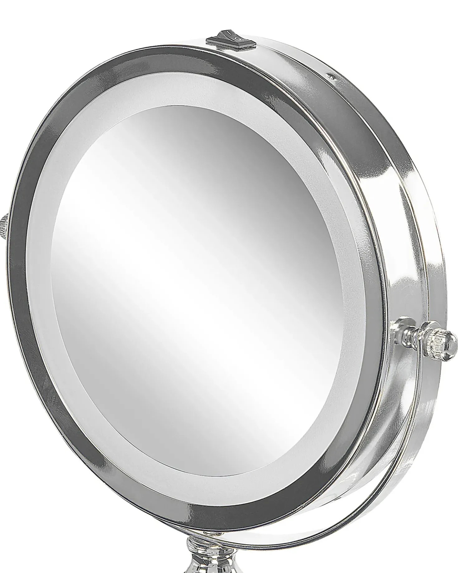 Makeup spejl LED CLAIRA Sølv
