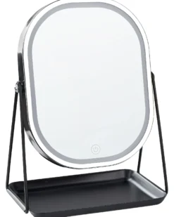 Makeup spejl LED DORDOGNE Sølv