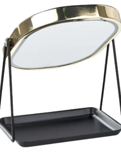 Makeup spejl LED DORDOGNE Guld