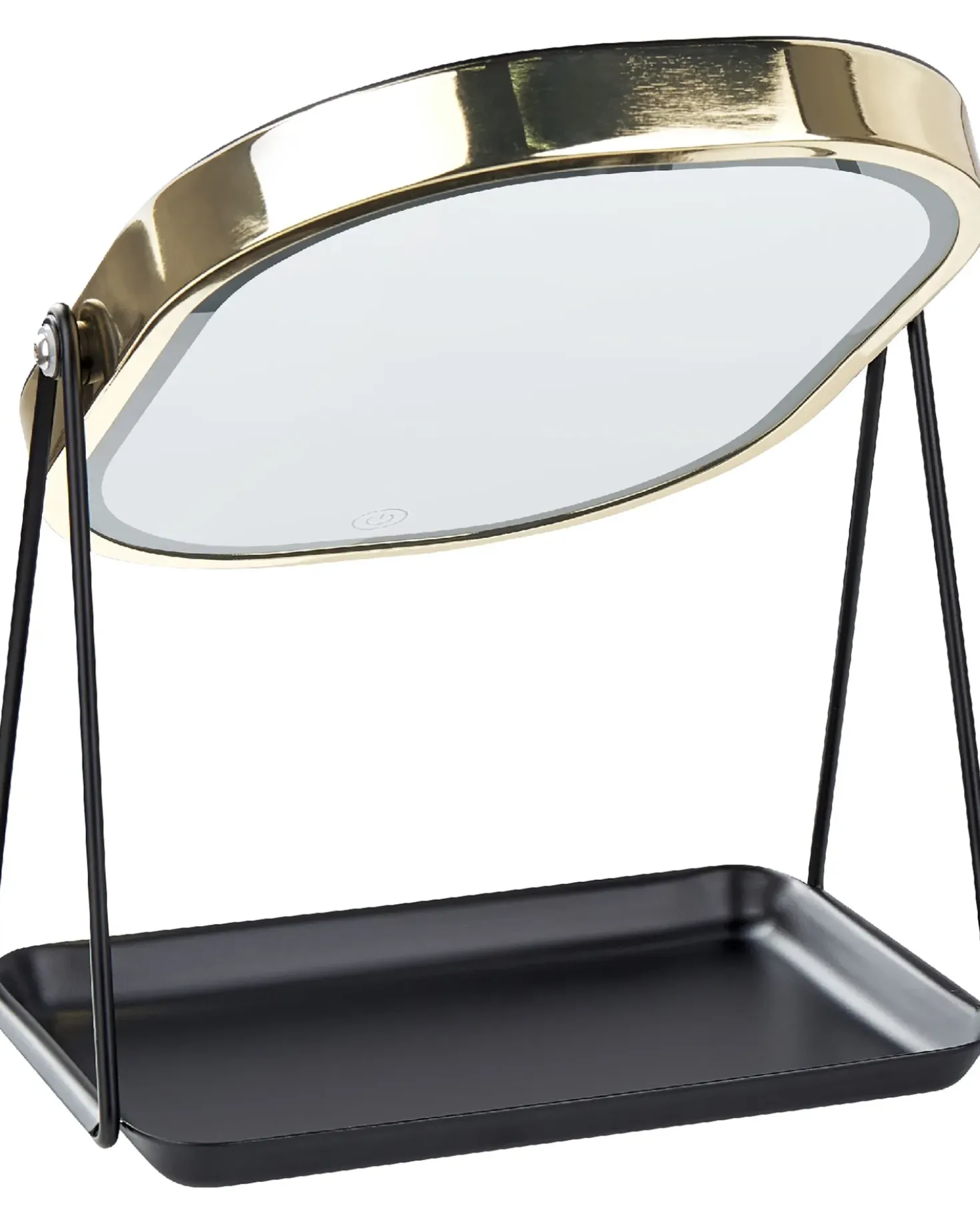 Makeup spejl LED DORDOGNE Guld