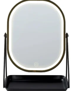Makeup spejl LED DORDOGNE Guld