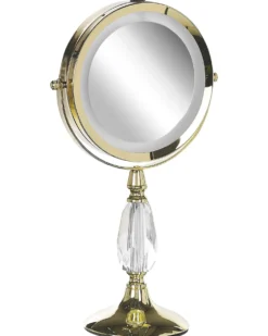 Makeup spejl LED MAURY Guld