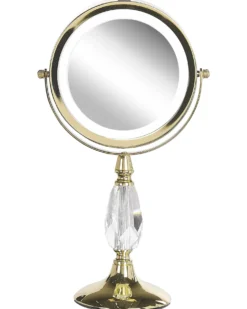 Makeup spejl LED MAURY Guld