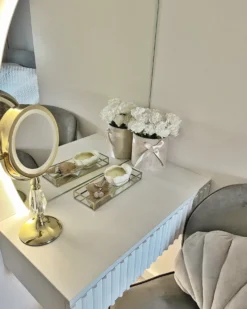 Makeup spejl LED MAURY Guld