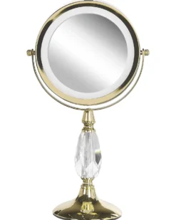 Makeup spejl LED MAURY Guld