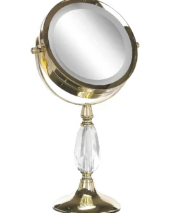 Makeup spejl LED MAURY Guld
