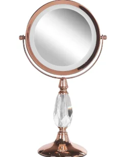 Makeup spejl LED MAURY Rosa guld