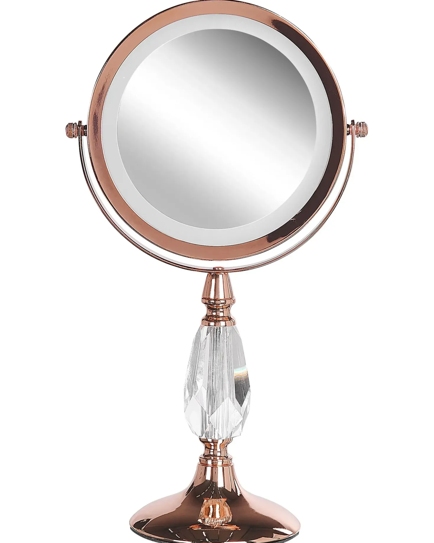 Makeup spejl LED MAURY Rosa guld