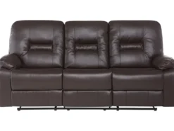 Manuel recliner sofa 3 personers BERGEN Kunstlæder Brun