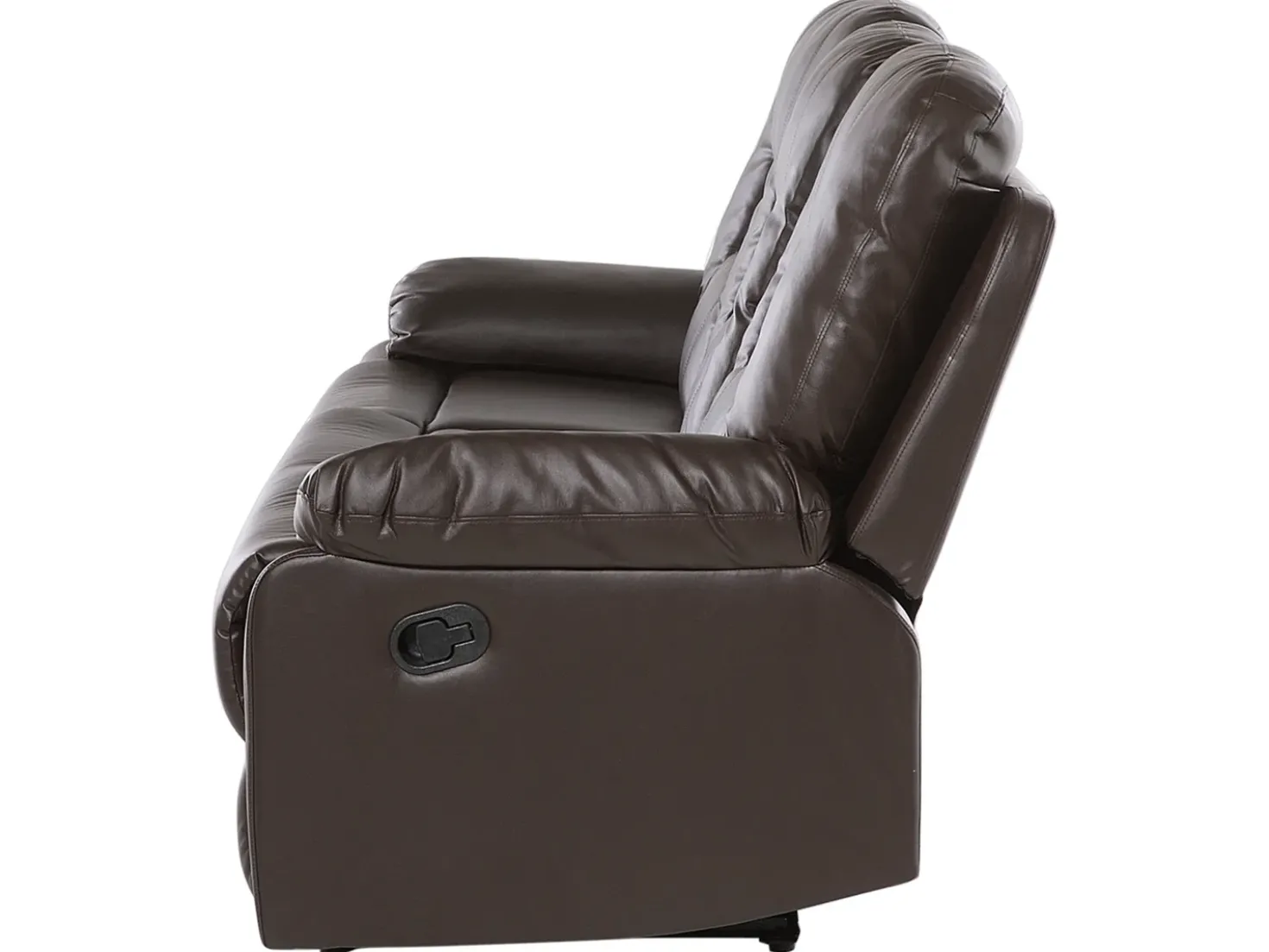 Manuel recliner sofa 3 personers BERGEN Kunstlæder Brun