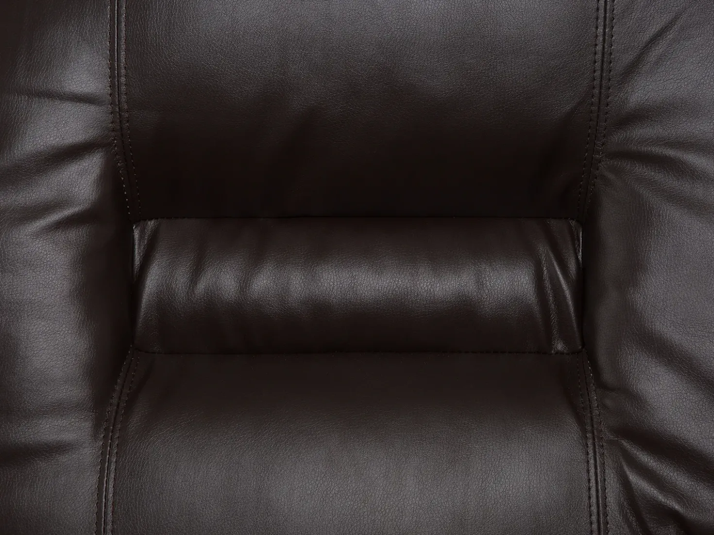 Manuel recliner sofa 3 personers BERGEN Kunstlæder Brun