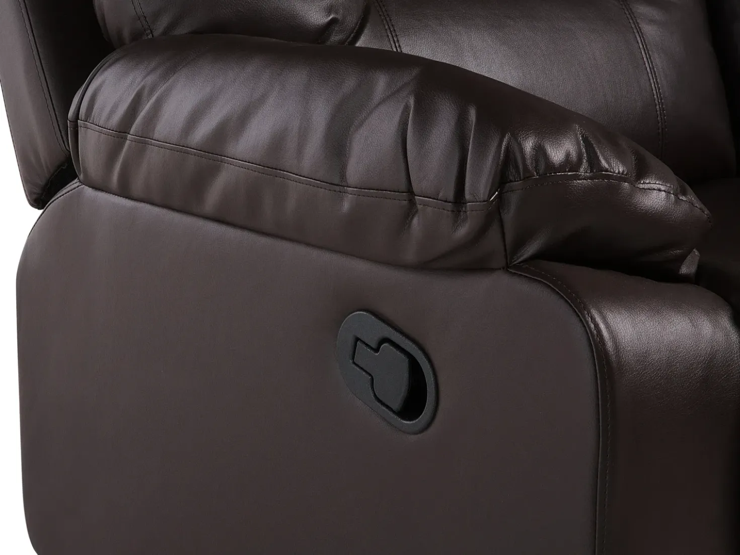 Manuel recliner sofa 3 personers BERGEN Kunstlæder Brun