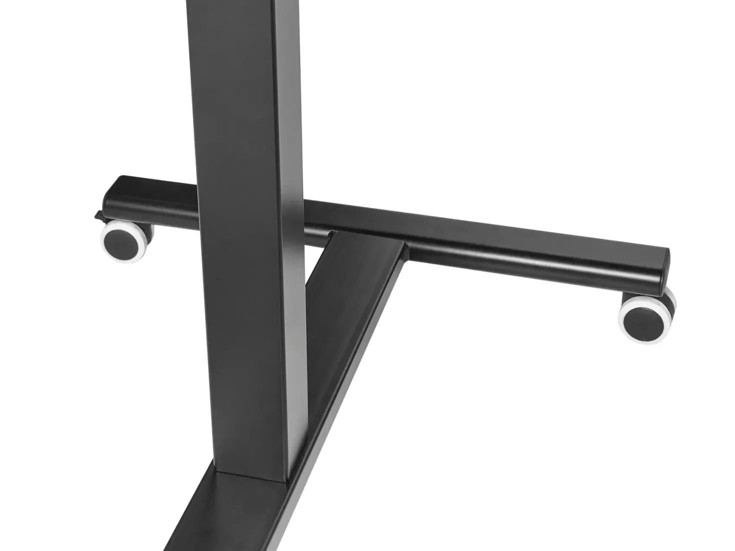Manuelt justerbart hæve sænkebord til bærbar computer ACADEMIA Sort 65 cm 48 cm