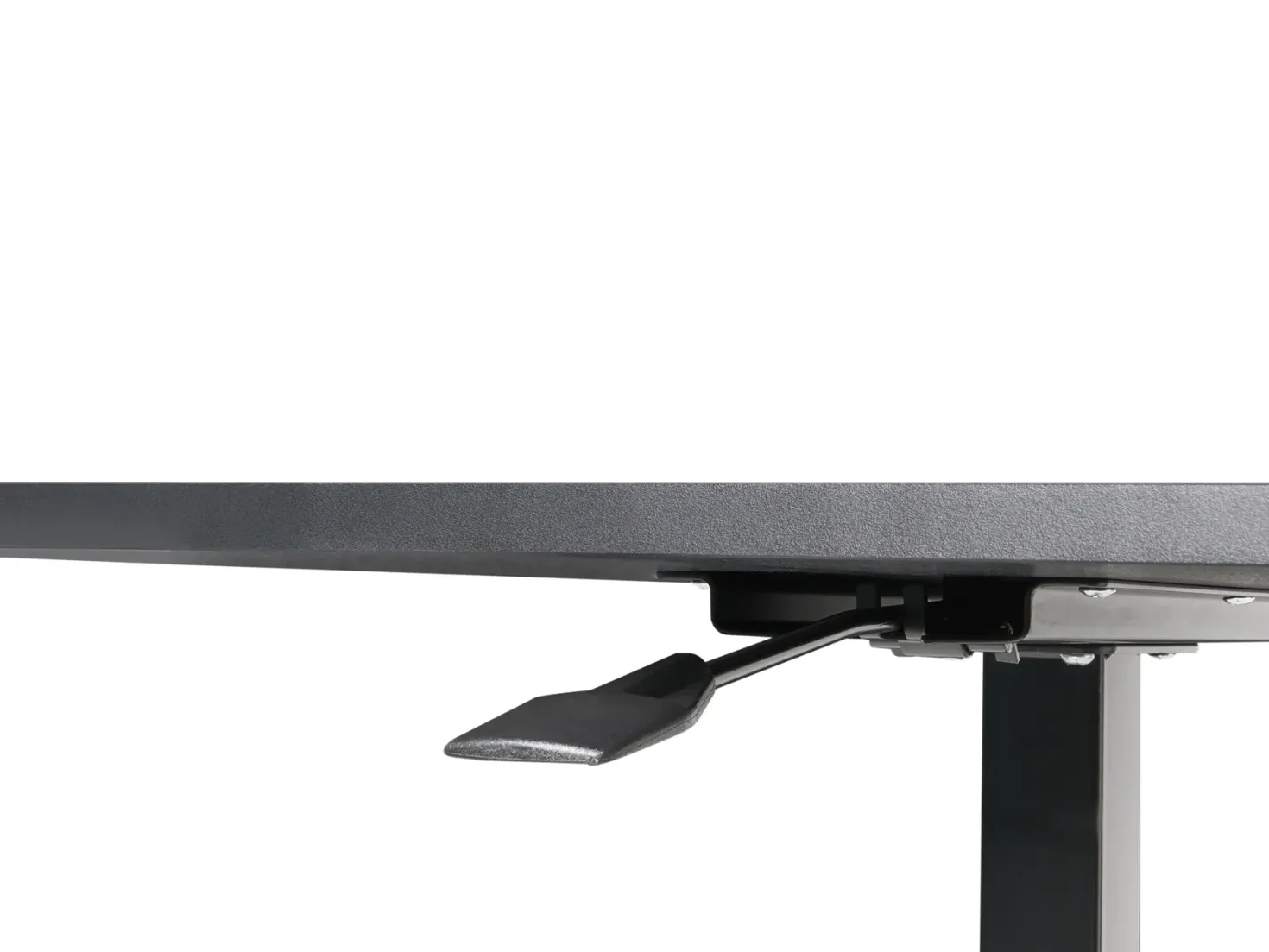 Manuelt justerbart hæve sænkebord til bærbar computer ACADEMIA Sort 65 cm 48 cm