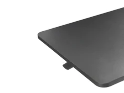 Manuelt justerbart hæve sænkebord til bærbar computer ACADEMIA Sort 65 cm 48 cm