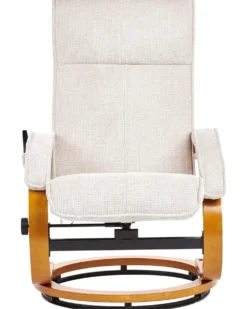 Massagestol HERO med fodskammel Lys Beige