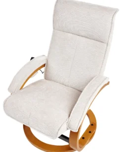 Massagestol HERO med fodskammel Lys Beige