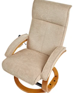 Massagestol HERO med fodskammel Beige