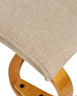 Massagestol HERO med fodskammel Beige