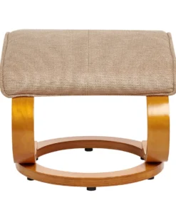 Massagestol HERO med fodskammel Beige