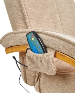 Massagestol HERO med fodskammel Beige