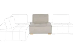 Midtersektion TIBRO Lys Beige